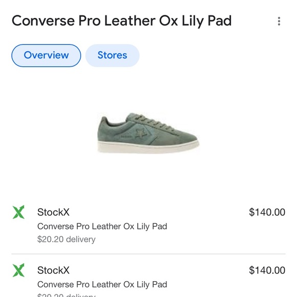 Converse Pro Leather Ox / Lily Pad - Picture 2 of 2